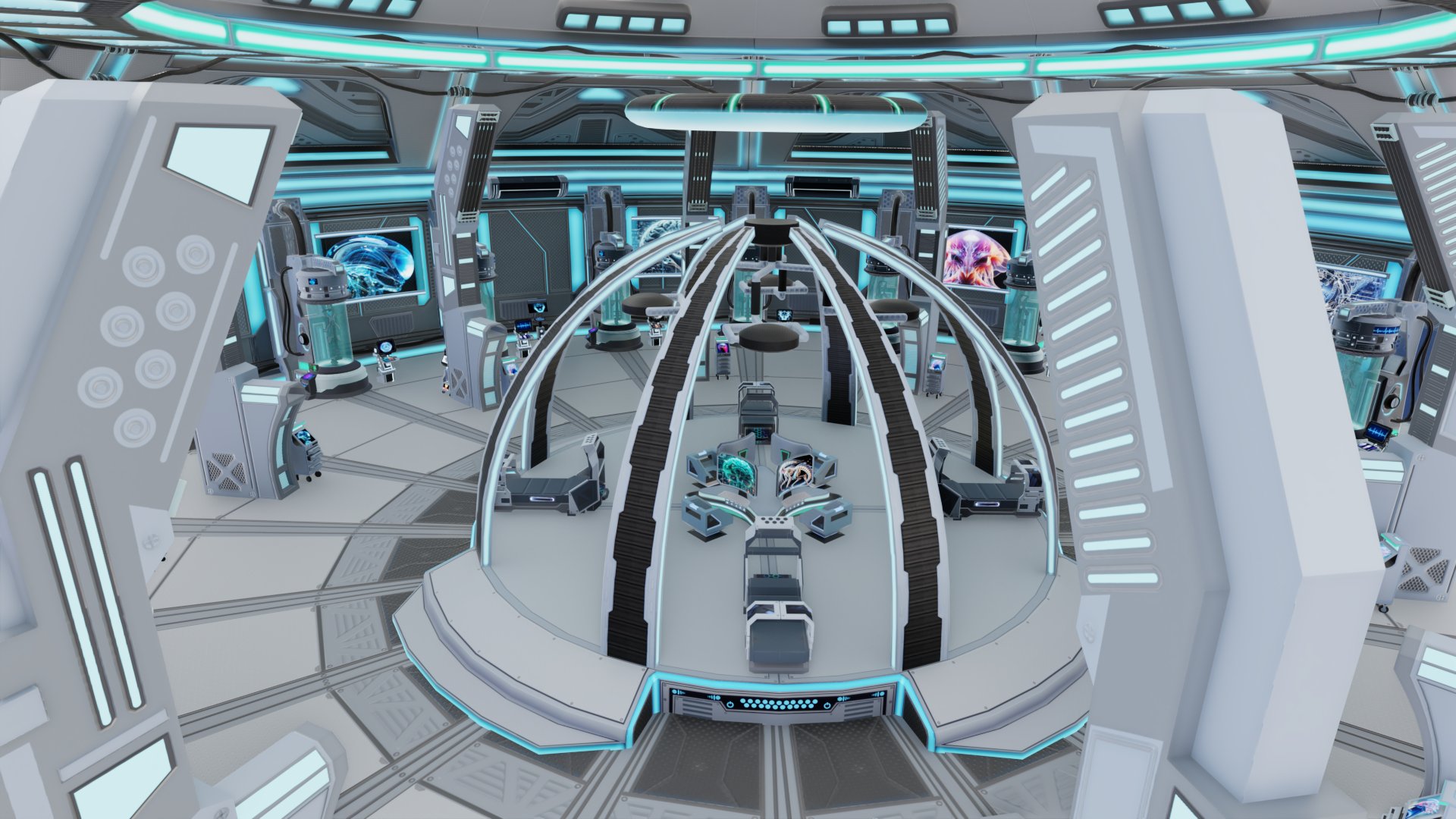 Sci-fi environment